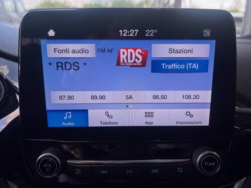 FORD Fiesta 1.0 Ecoboost Hybrid 125 CV DCT 5 porte Titanium del 2022