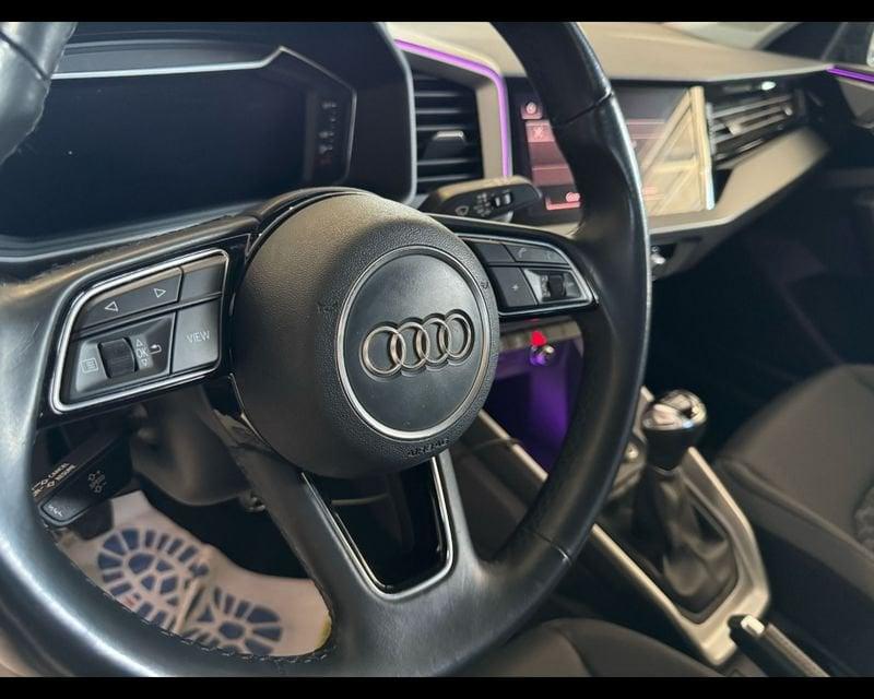 Audi A1 2ª serie SPB 25 TFSI Identity Black