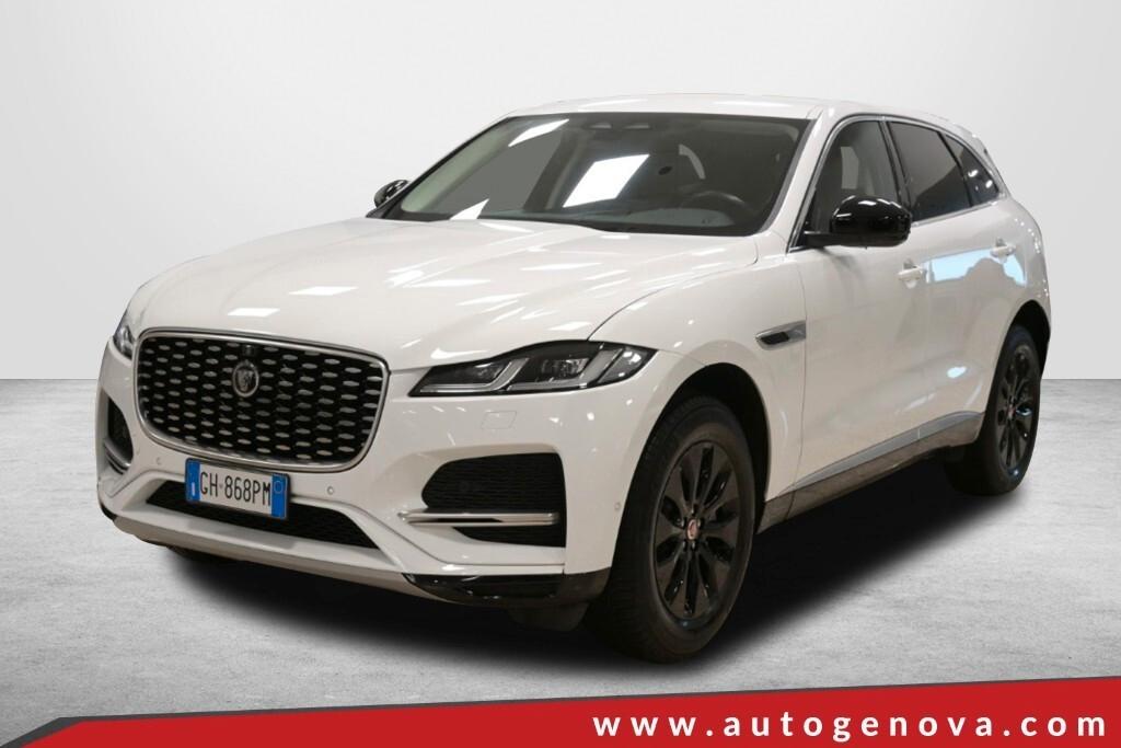 Jaguar F-Pace 2.0D 163CV AWD AUT. ( FARI LED - PELLE - PDC - TELECAMERA 360 - AMBIENT LIGHTS - MIRROR ) IMM. 12/2021