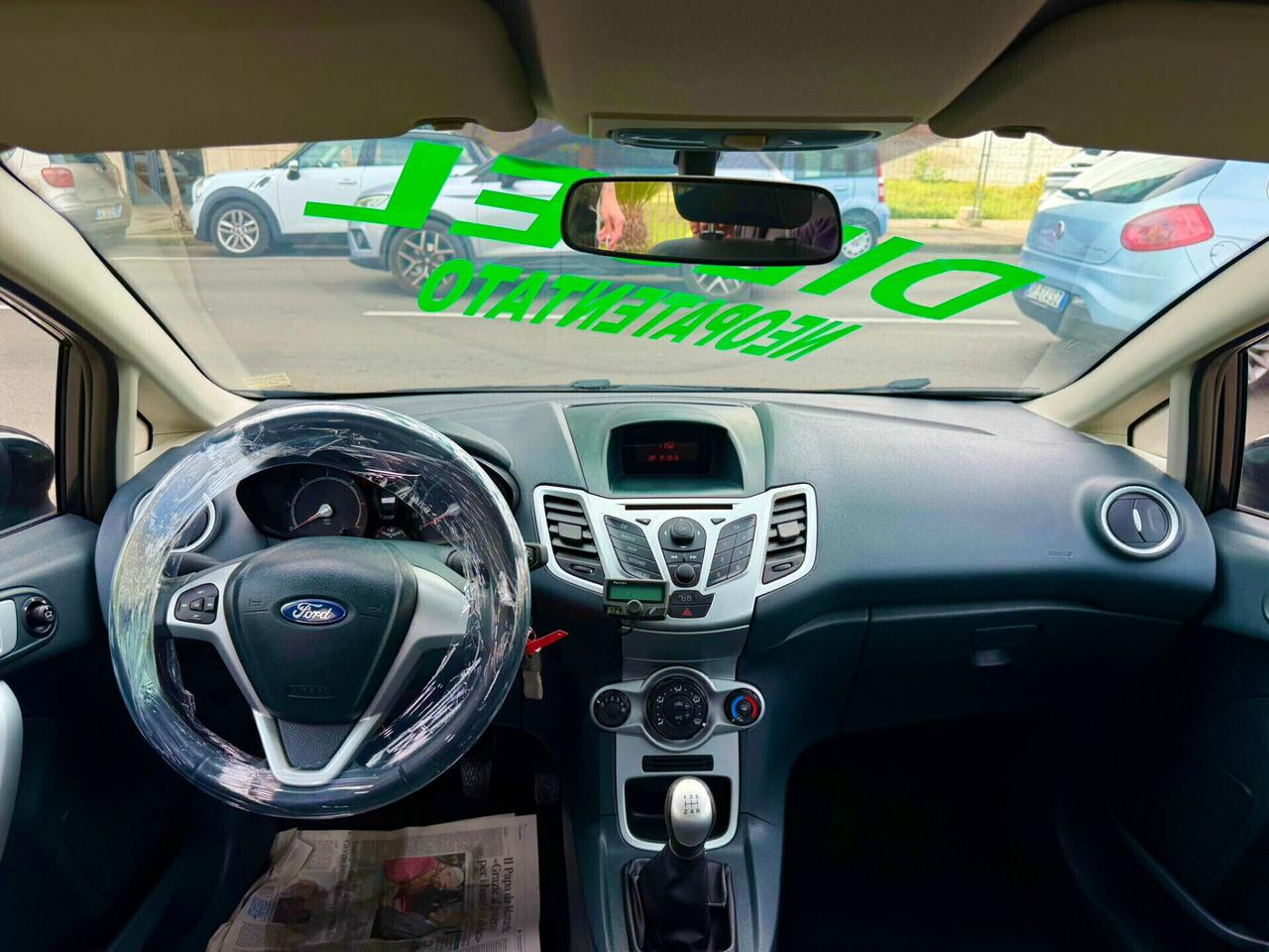 Ford Fiesta 1.4 TDCi DIESEL 70CV 5 porte - Anno 11/2012 - NEOPATENTATO