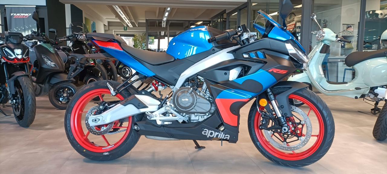 Aprilia RS 457 MY 2026 Blue Coral Snake