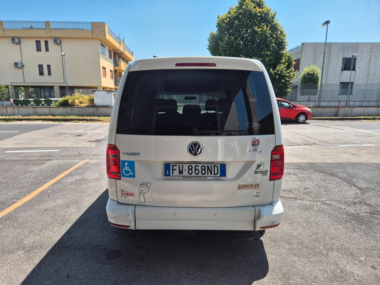 Volkswagen Caddy Pianale Ribassato 2.0 TDI TRASPORTO DISABILI