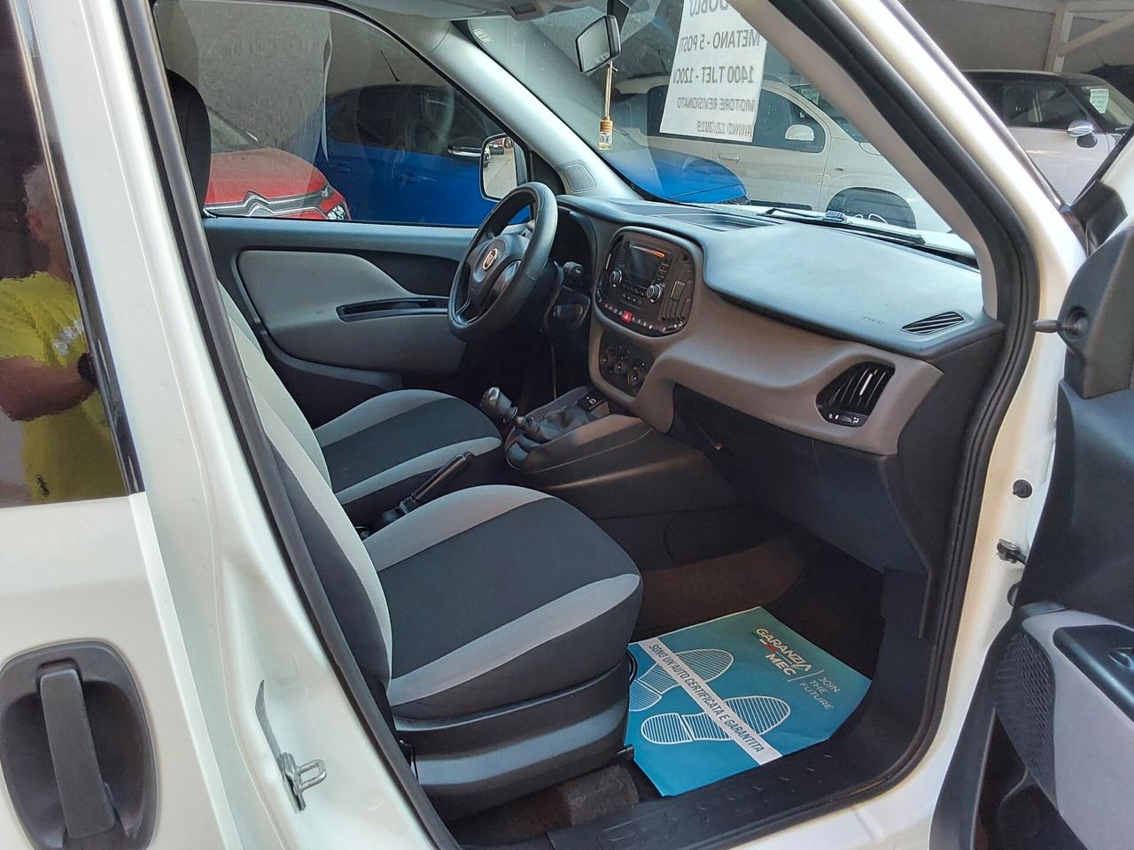 Fiat Doblo 1.4 T-Jet Easy Metano Motore Revisionato.