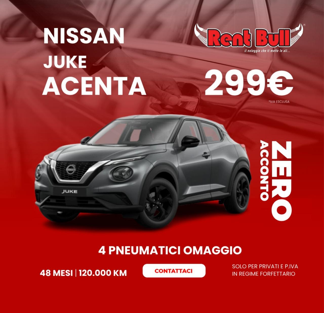NOLEGGIO A LUNGO TERMINE Nissan Juke