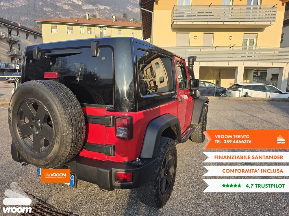 JEEP Wrangler 3ª serie Wrangler 2.8 CRD DPF Ca...