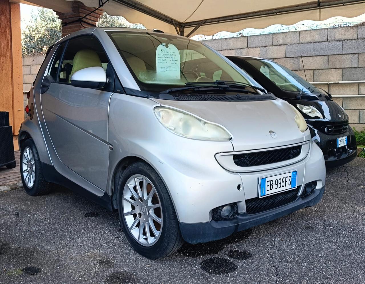 Smart ForTwo 1000 52 kW Cabrio Passion - OK Neopatentati - CVT AutoNauticaRoma