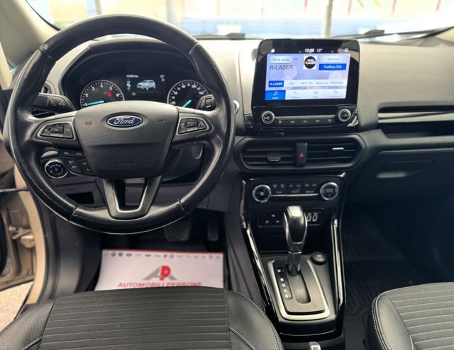 FORD EcoSport 1.0 EcoBoost 125cv Titanium (Auto/Pelle/Retro)