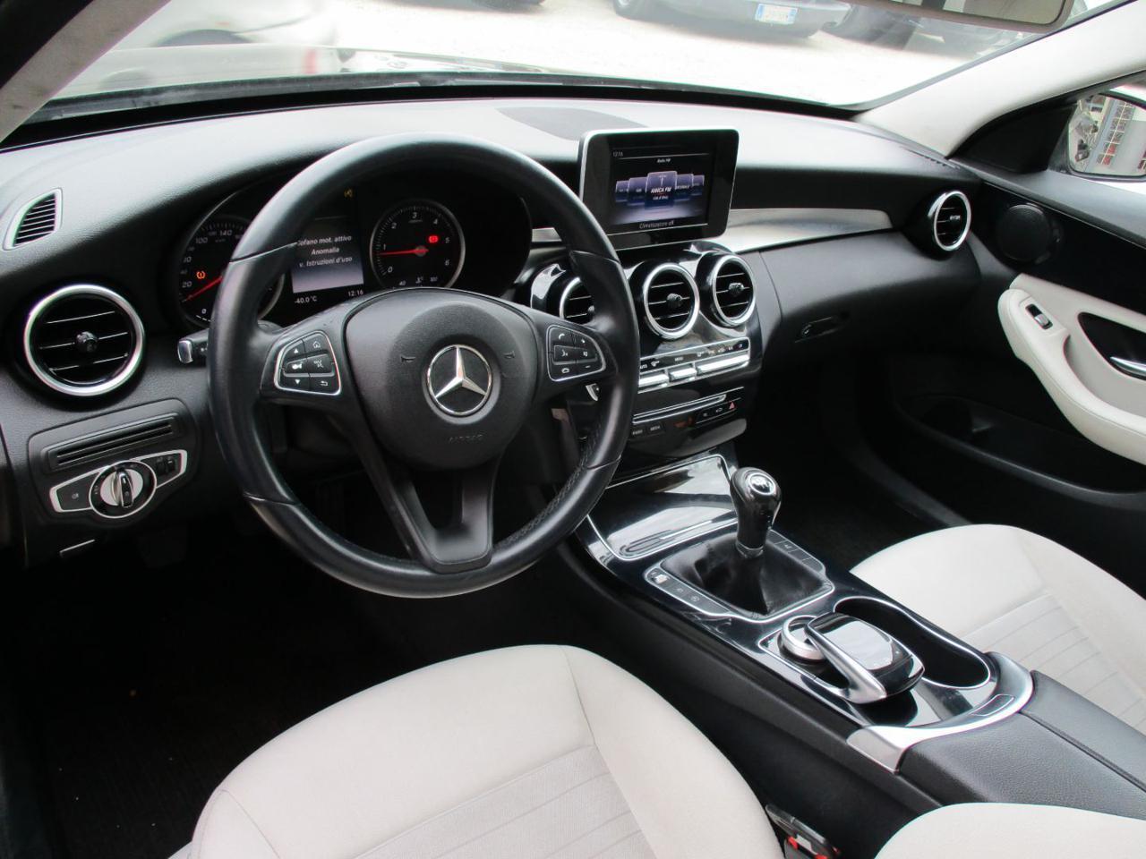 MERCEDES-BENZ C 220 d Exclusive 170cv **TETTO APRIBILE**