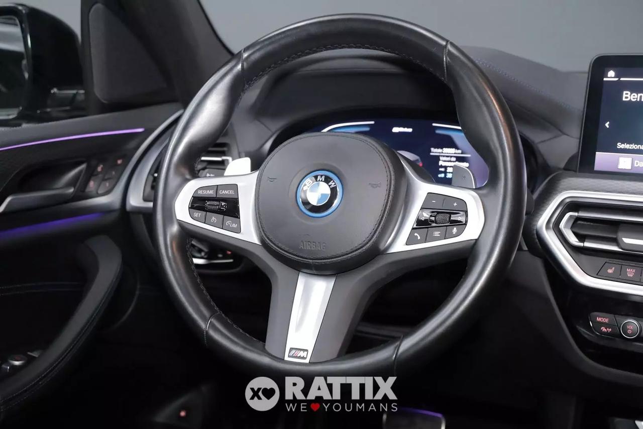 BMW X3 30e 2.0 PHEV Msport xDrive Auto + tetto apribile