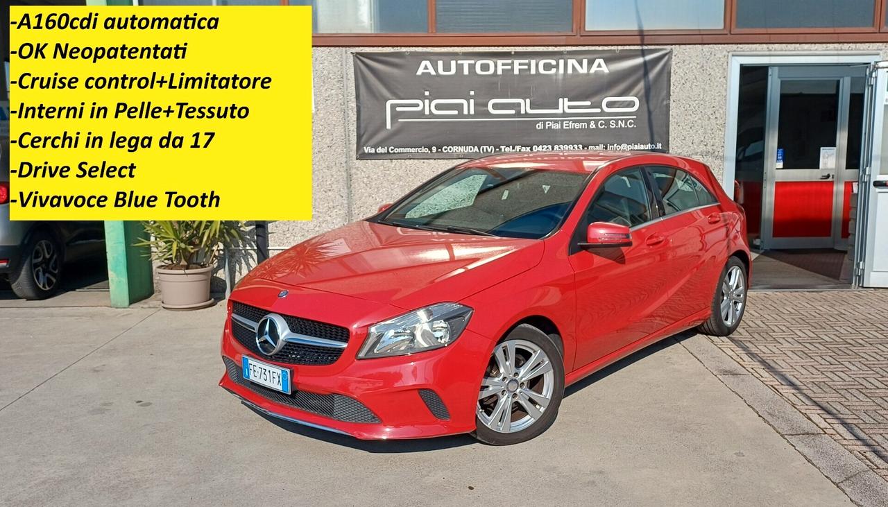 Mercedes-benz A 160 d Sport EURO6