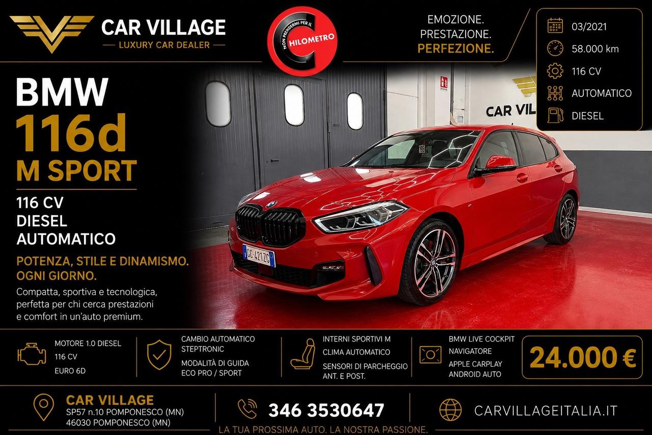 Bmw 116 116d 5p. Msport