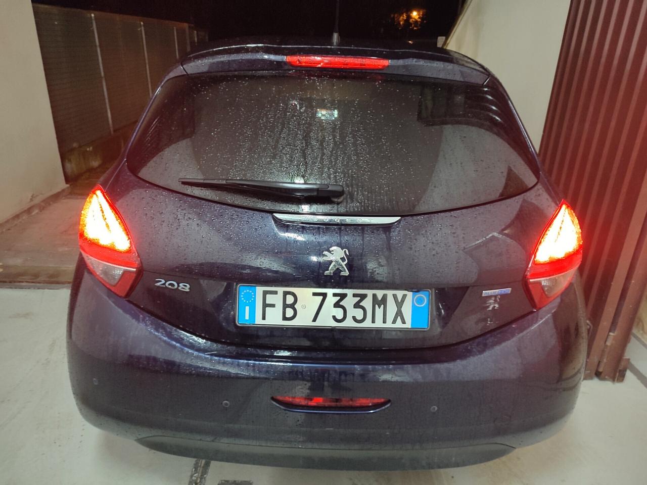 PEUGEOT 208 ALLURE 2016 DIESEL HDI EURO6 PERFETTA