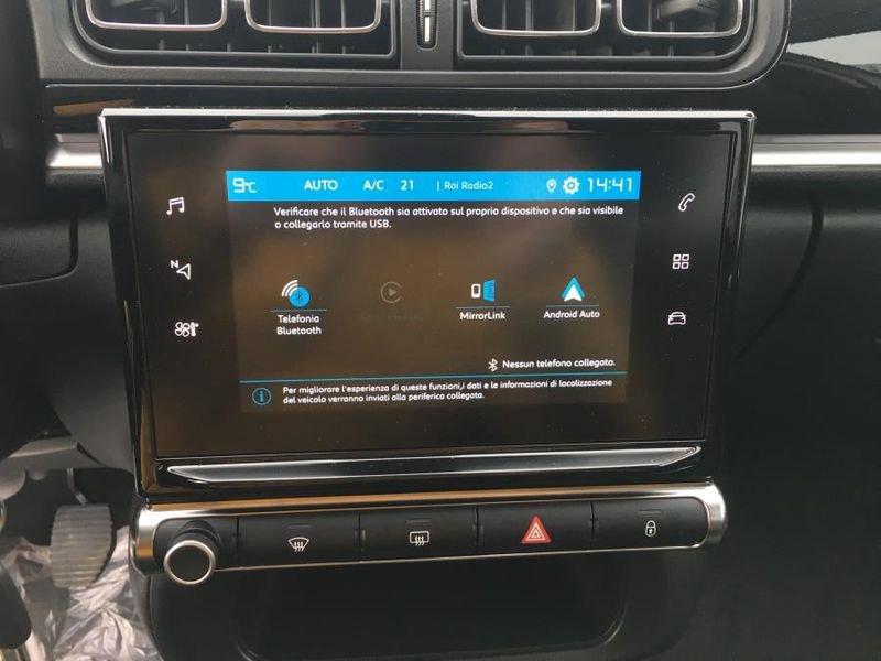 Citroën C3 PureTech 83 S&S Max 14.900 KM * CERCHI LEGA + VETRI SCURI