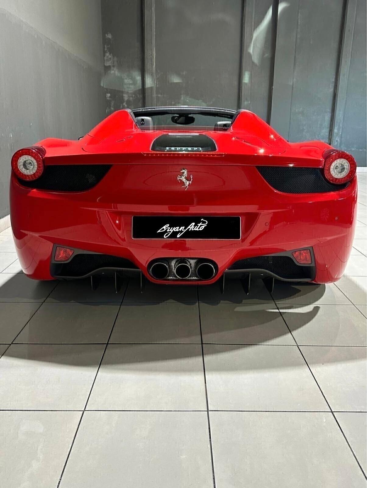 Ferrari 458 Spider DCT Ferrari 458 ITALIA SPIDER FULL CAPRISTO EXHAUST CARBON/ IVA ESPOSTA