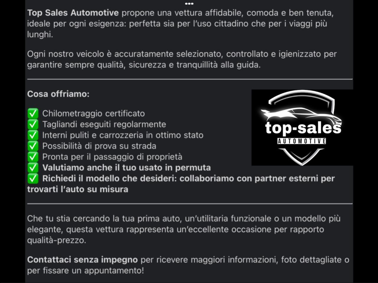 Fiat Panda 1.2 Lounge Perfetta Si Neopatentati