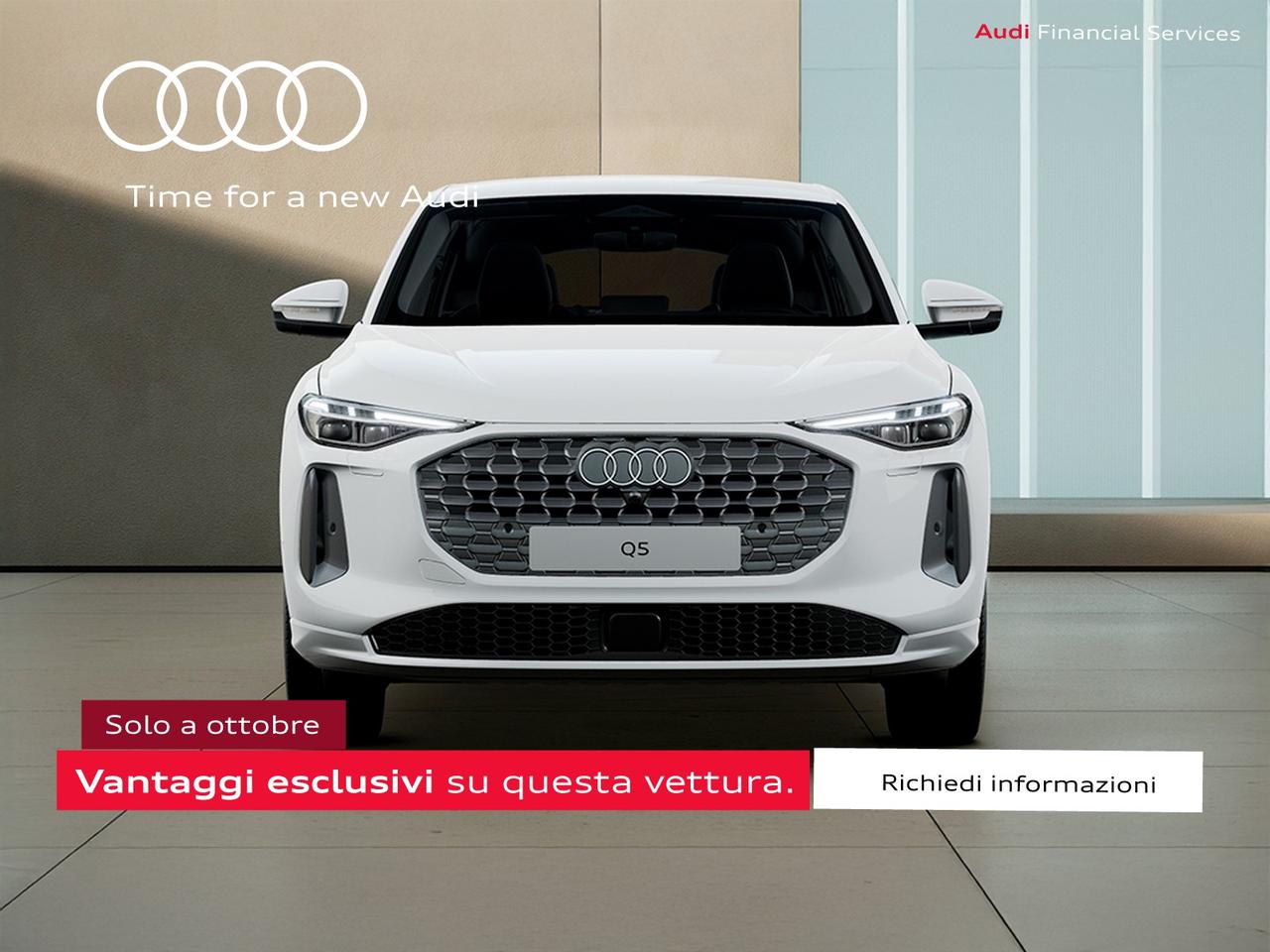 Audi Q5 sportback 2.0 tdi mhev+ business advanced quattro 204cv s-tronic