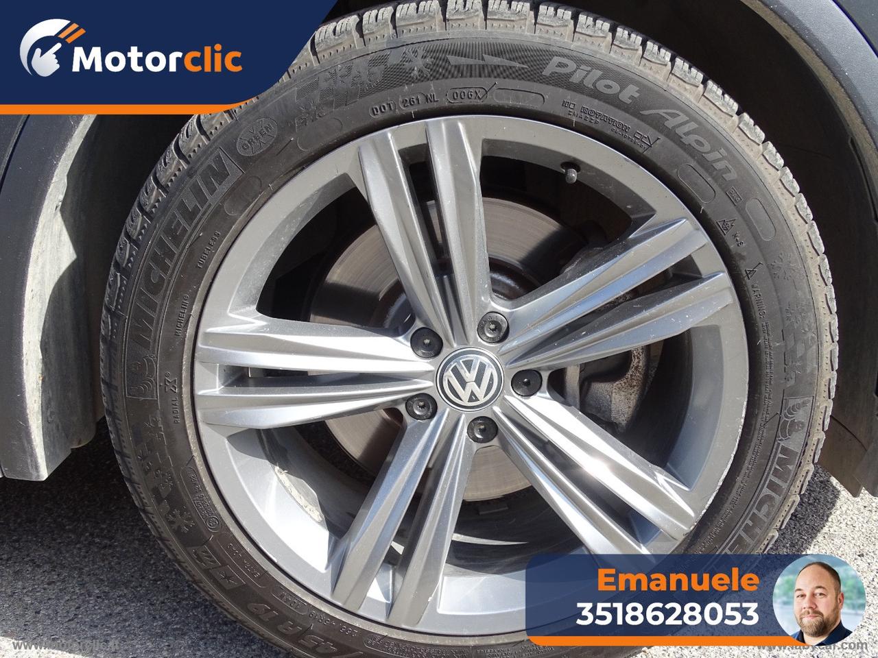 VOLKSWAGEN Tiguan 2.0 TDI 190CV DSG 4MOT. R-LINE