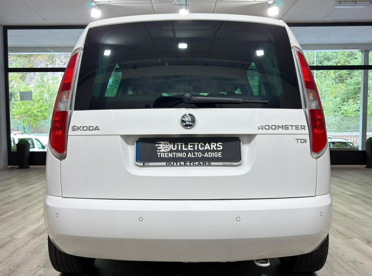 SKODA ROOMSTER 1.6TDI 90cv UNICOPROPRIETARIO