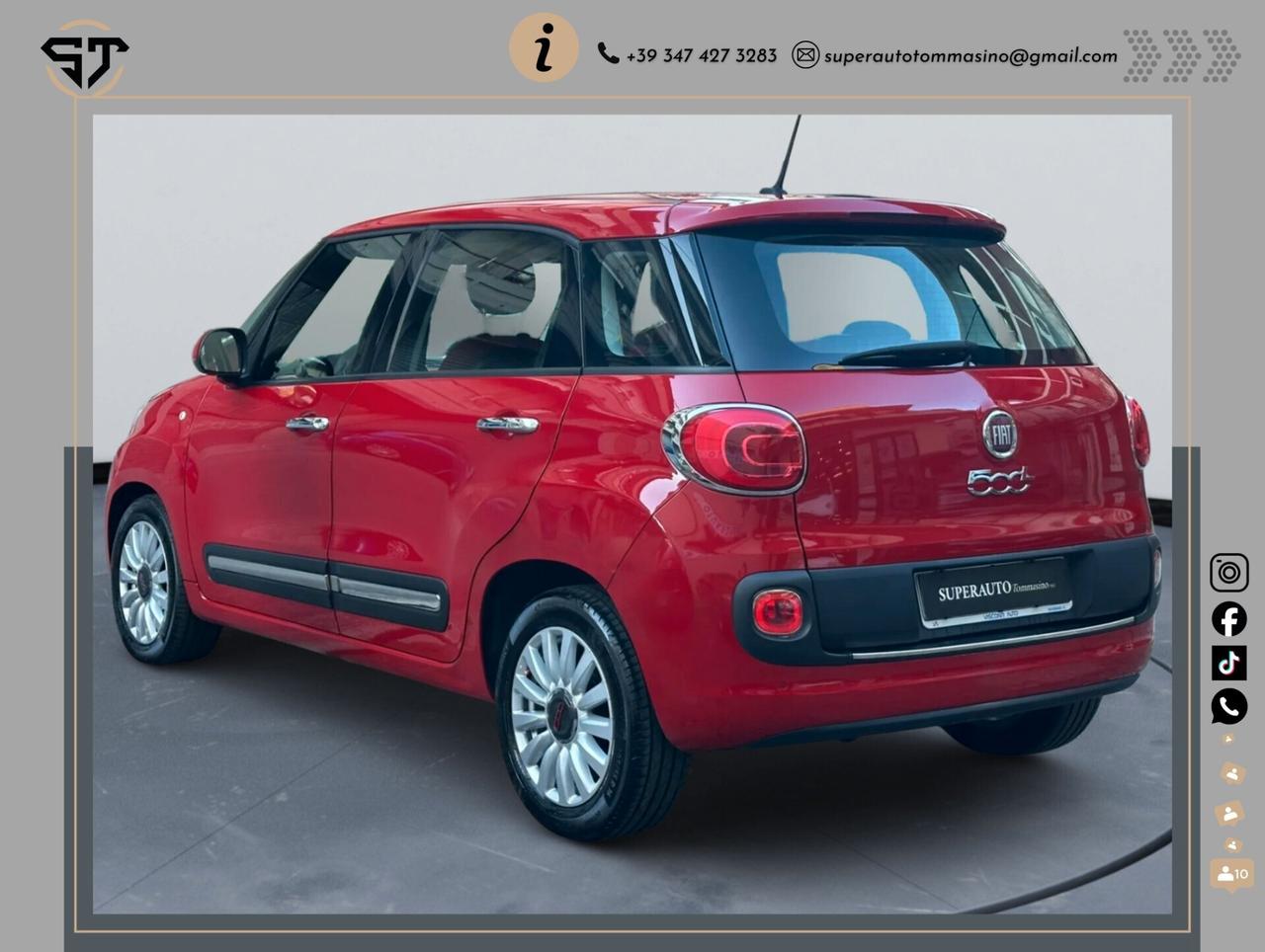 Fiat 500L 1.3 MJ 95 CV Cambio aut Garanzia 12 mesi