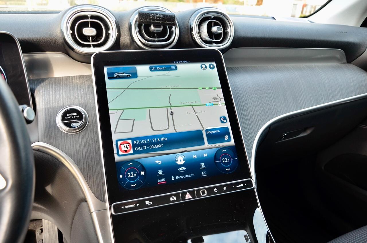 MERCEDES-BENZ GLC 200 ADVANCED PLUS 4MATIC 204cv AUTO, SERVICE MERCEDES, UNICOPROPRIETARIO, EURO 6D, FARI FULL LED, RETROCAMERA, SEDILI COMFORT, PERMUTE