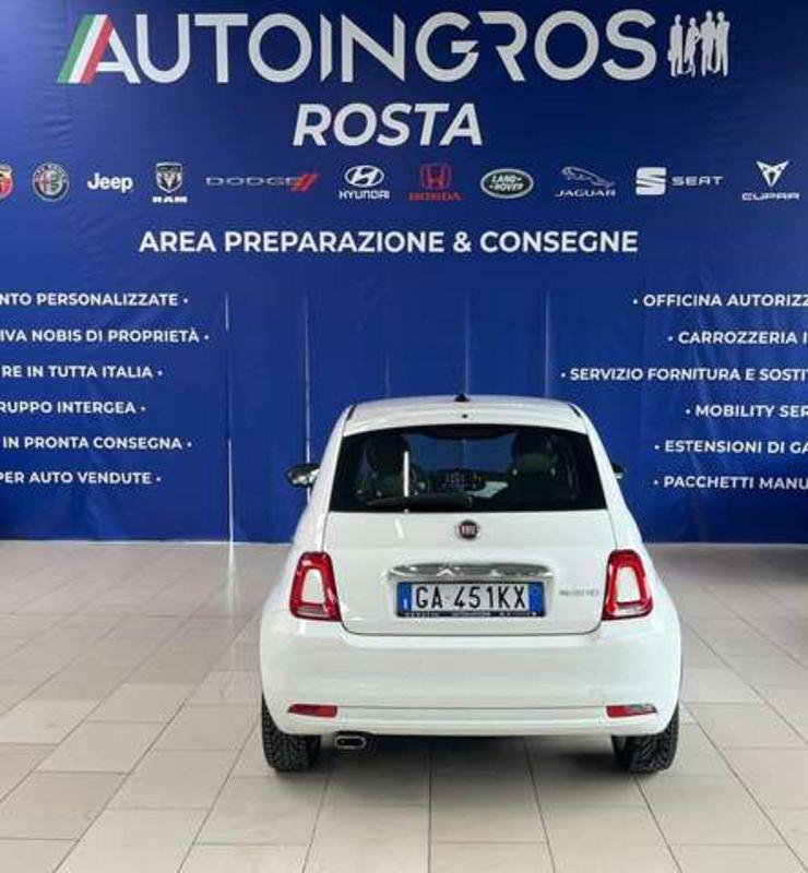 FIAT 500 1.0 hybrid Lounge 70cv USATO GARANTITO