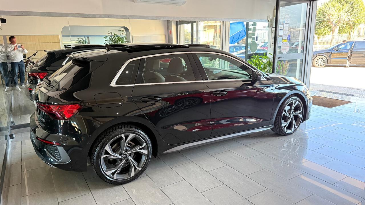 AUDI A3 SPORTBACK S LINE TETTO APRIBILE