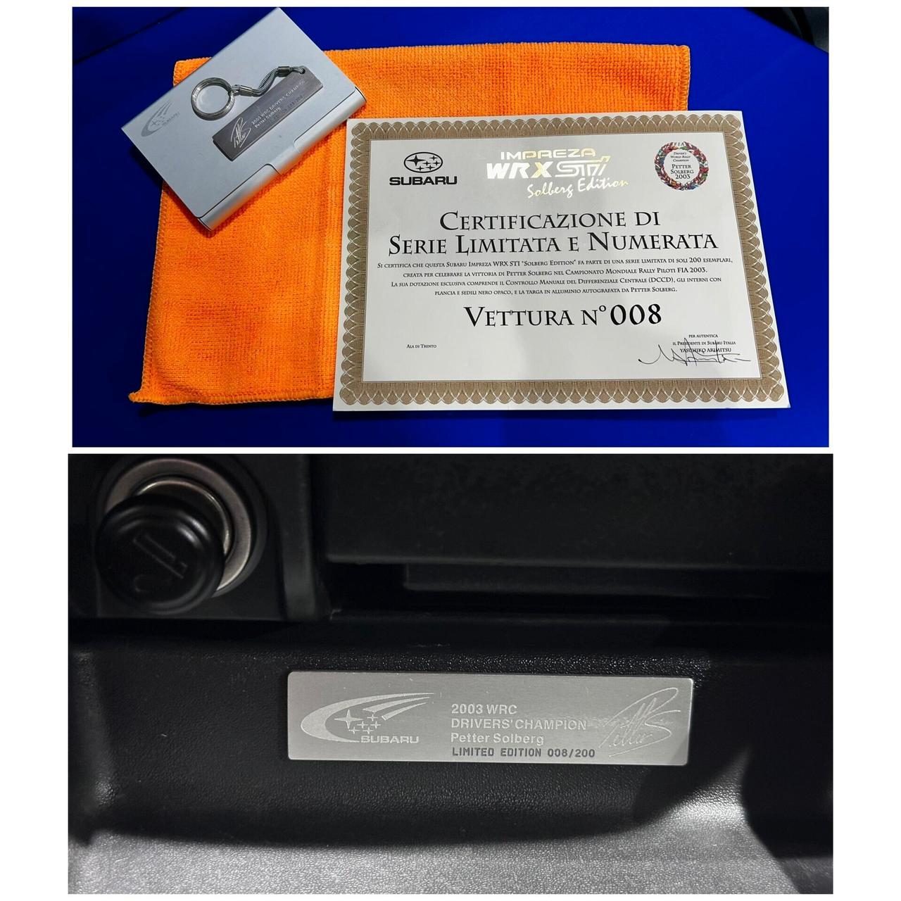 SUBARU IMPREZA WRX STI PETTER SOLBERG EDITION