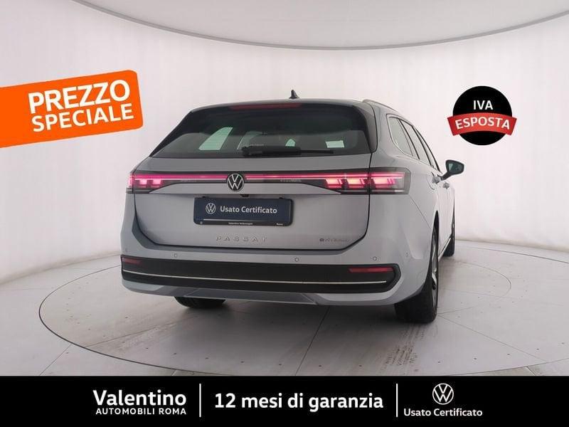 Volkswagen Passat 1.5 TSI eHybrid 204 CV DSG Business