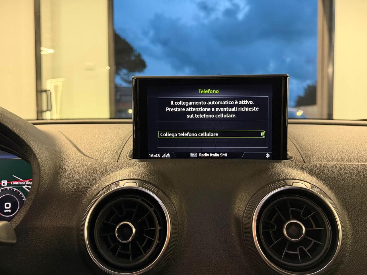 AUDI A3 SPORTBACK S-LINE 1.6 TDI 116CV NAVI CRUISE CAM ANNO 2020