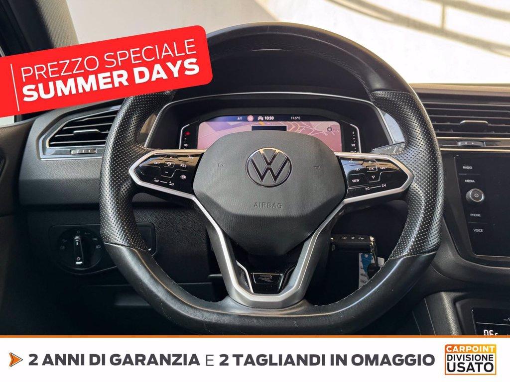 VOLKSWAGEN Tiguan 1.5 tsi r-line 150cv dsg del 2021