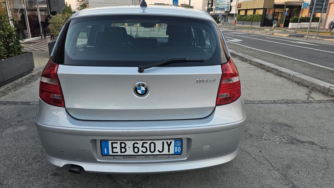 Bmw 118 118d cat 5 porte Eletta DPF