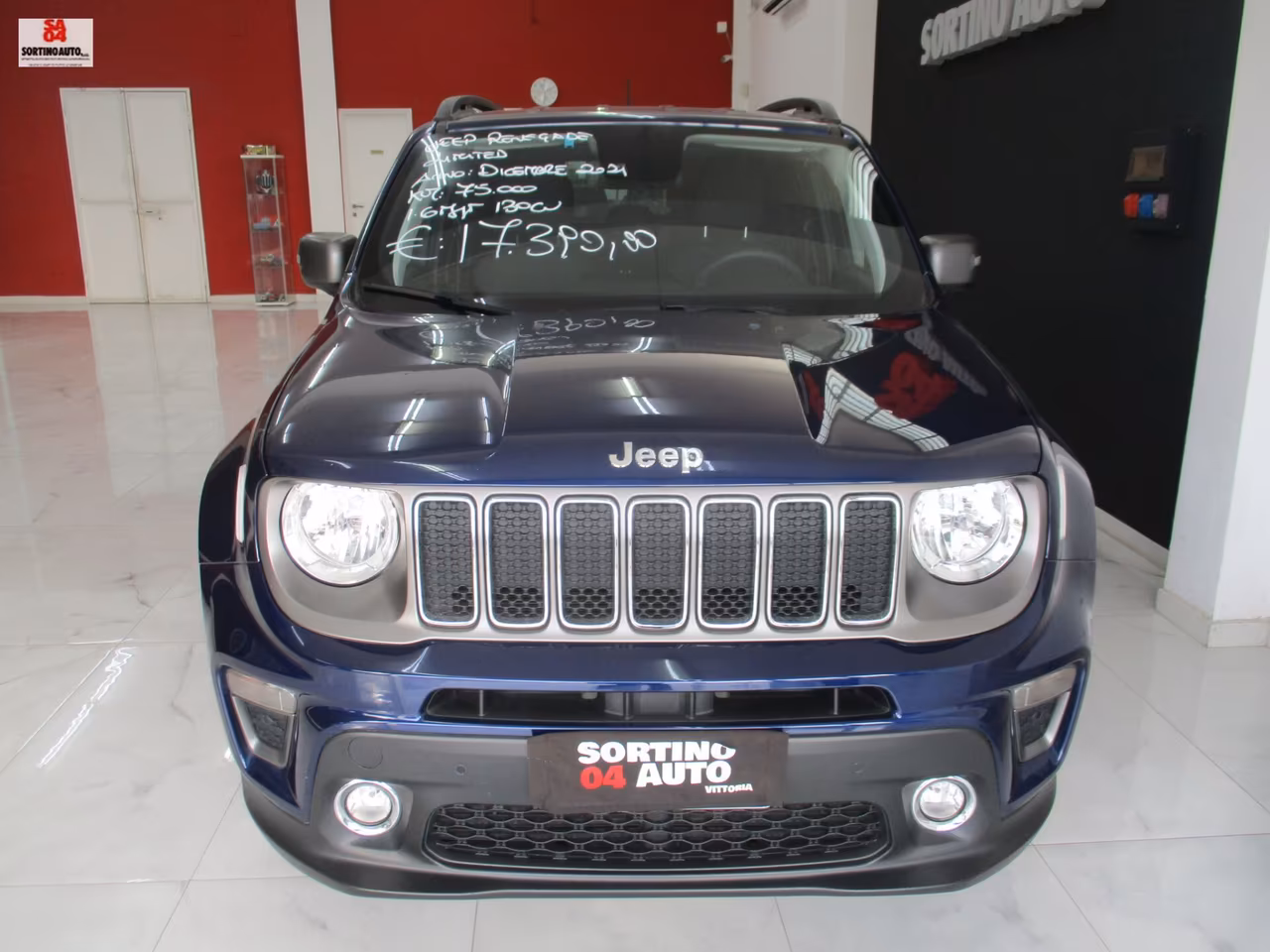 Jeep Renegade 1.6 Mjt 130 CV Limited 12/2021 KM75000