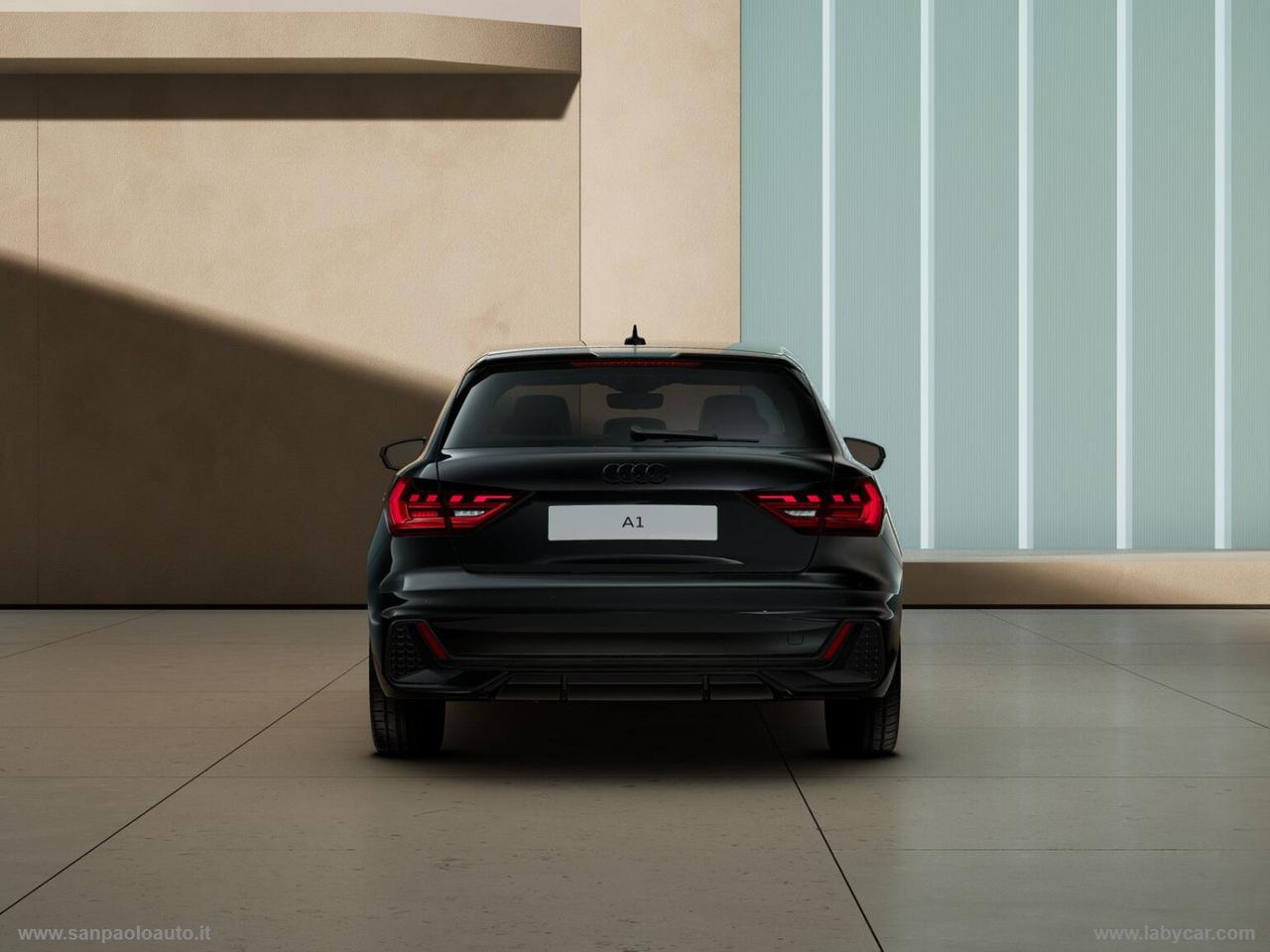 AUDI A1 SPB 30 TFSI S tronic Identity Black