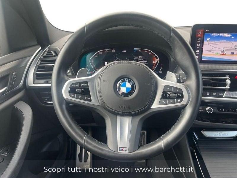 BMW X3 xdrive20d mhev 48V Msport auto