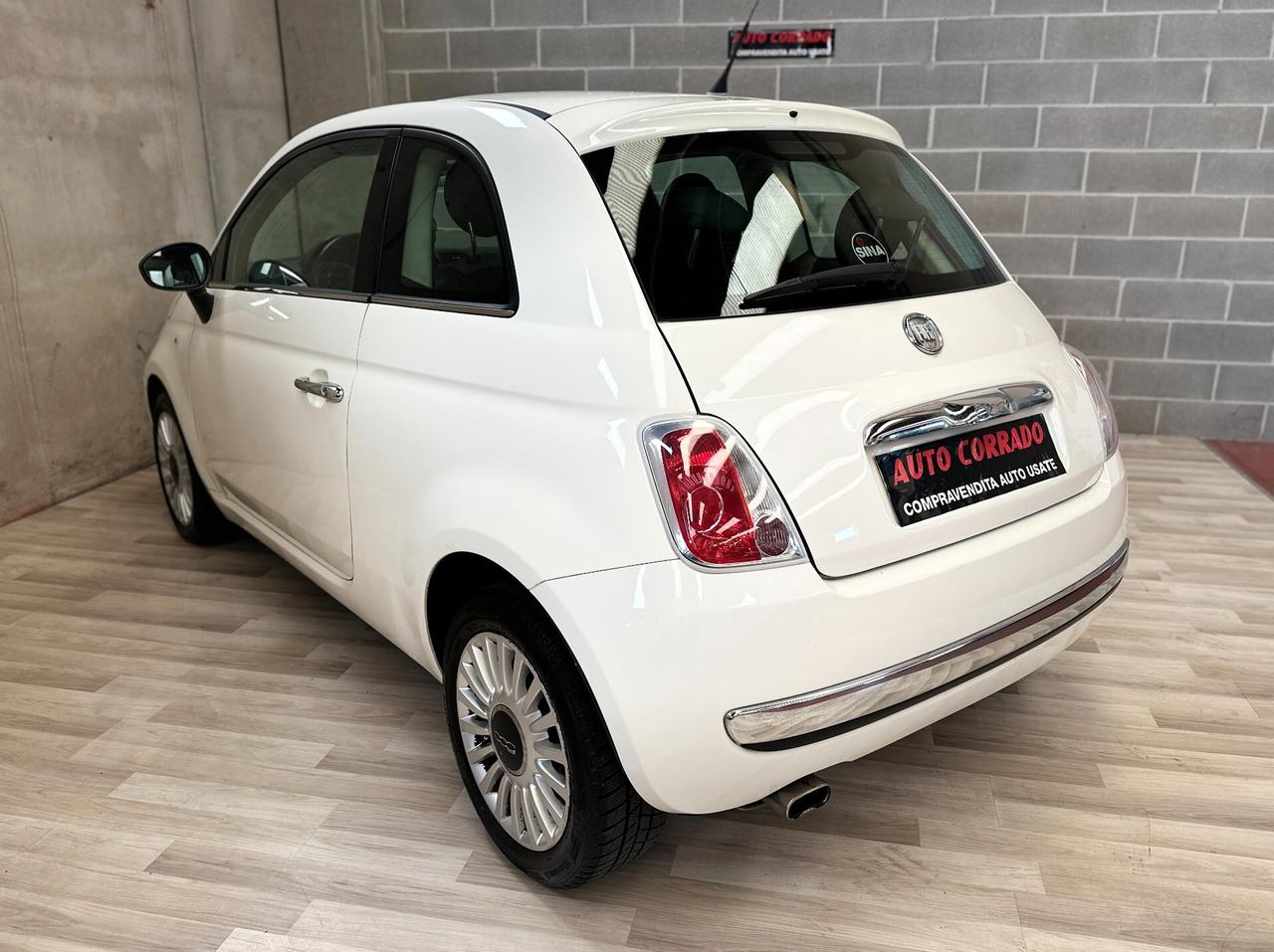 Fiat 500 1.2 Lounge 69cv 2010 ok neop.