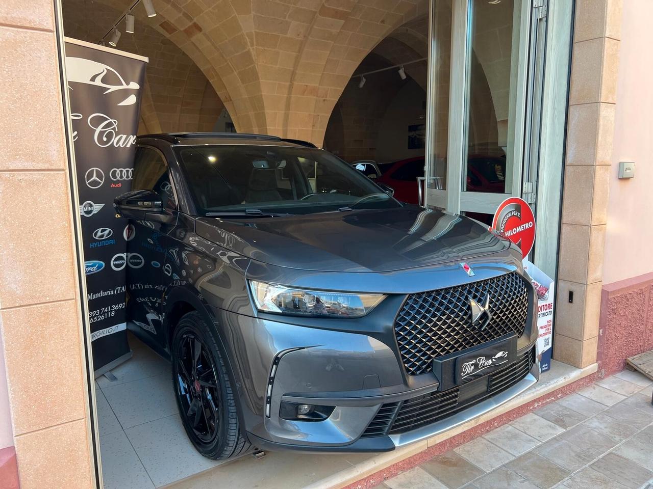 DS7 CROSSBACK GRAND CHIC 2.0 HDI 180CV TETTO ALCANTARA NAVI CAM ANNO 2020