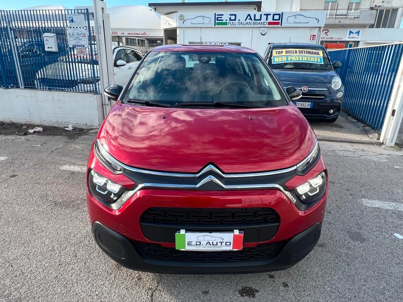 CITROEN C3 1.2 BENZINA 82CV VETTURA CON SOLI 39000KM