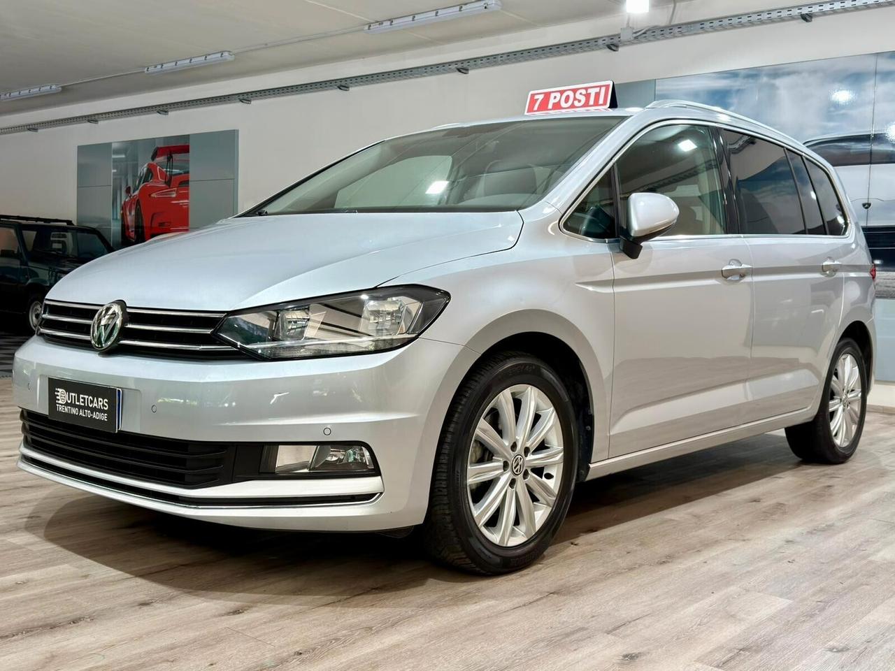 VW TOURAN 1.6TDI 115cv 7POSTI 1PROPRIETARIO