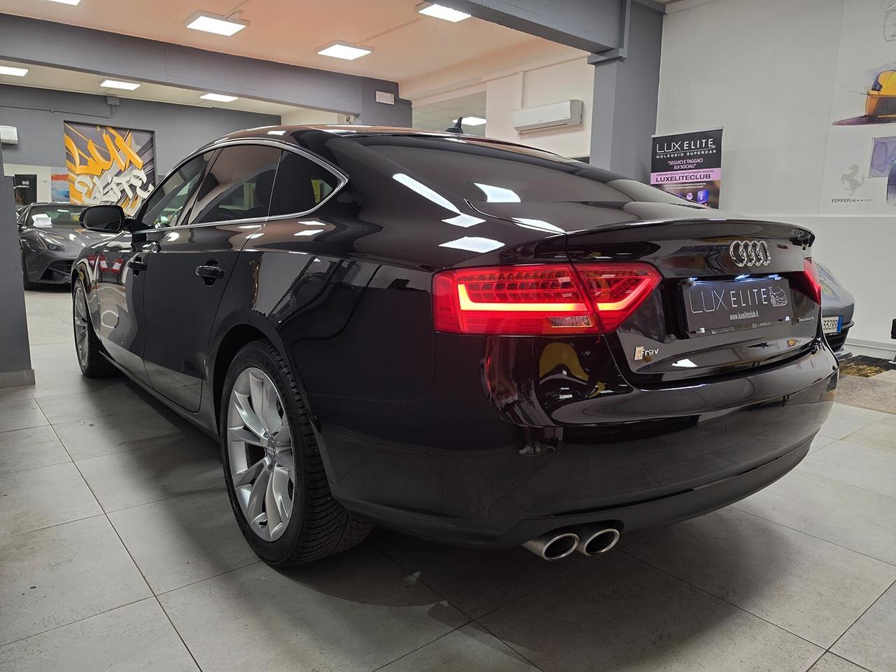 Audi A5 Sportback 2.0 tdi Edition quattro 190cv s-tronic NERO MYTHOS _ UNICO PROPRIETARIO GARANZIA 12 M
