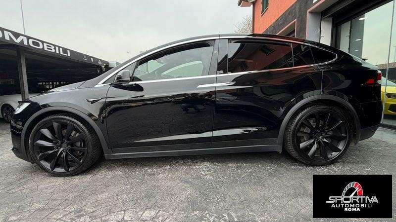Tesla Model X UNICO PROPRIETARIO ANTICIPO 14990 EURO RATA MENSILE 487,00 EURO 100 kWh Dual Motor Long Range 4WD au