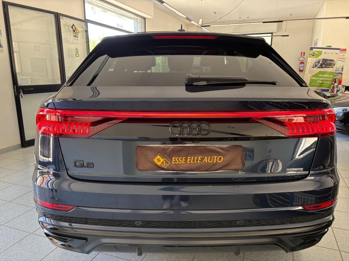 AUDI Q8 50 TDI 286CV QUATTRO S-LINE UNICO PROP/ TETTO/ MATRIX/ BANG&OLUFSEN/ TELECAMERE 360°