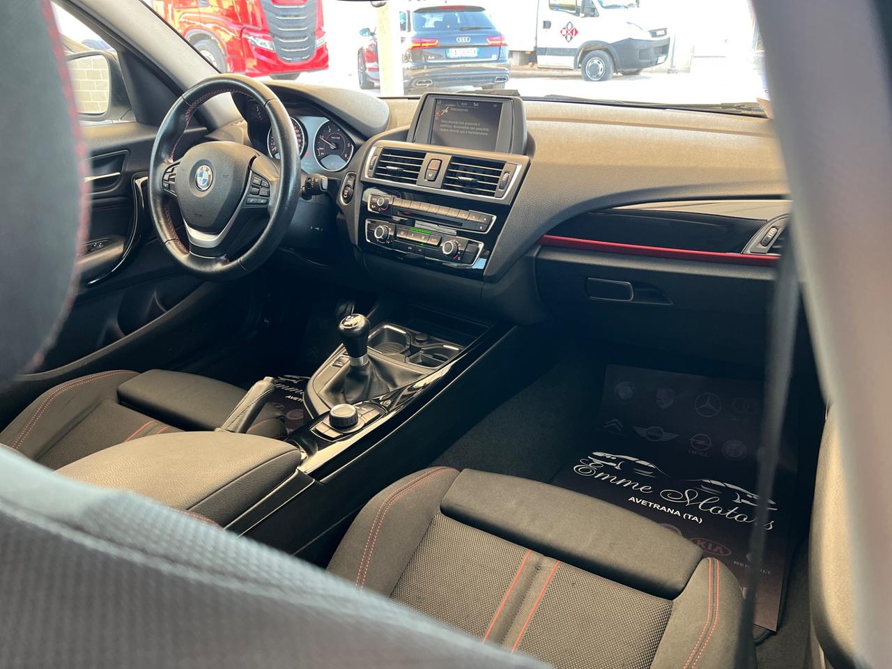 Bmw 116 D Sport Line TAGLIANDI UFFICIALI BMW