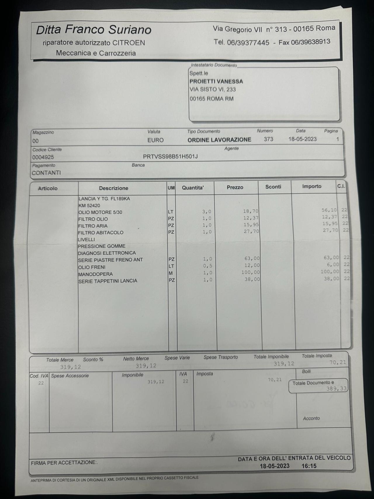Lancia Ypsilon 70.000KM NEOPATENTATI