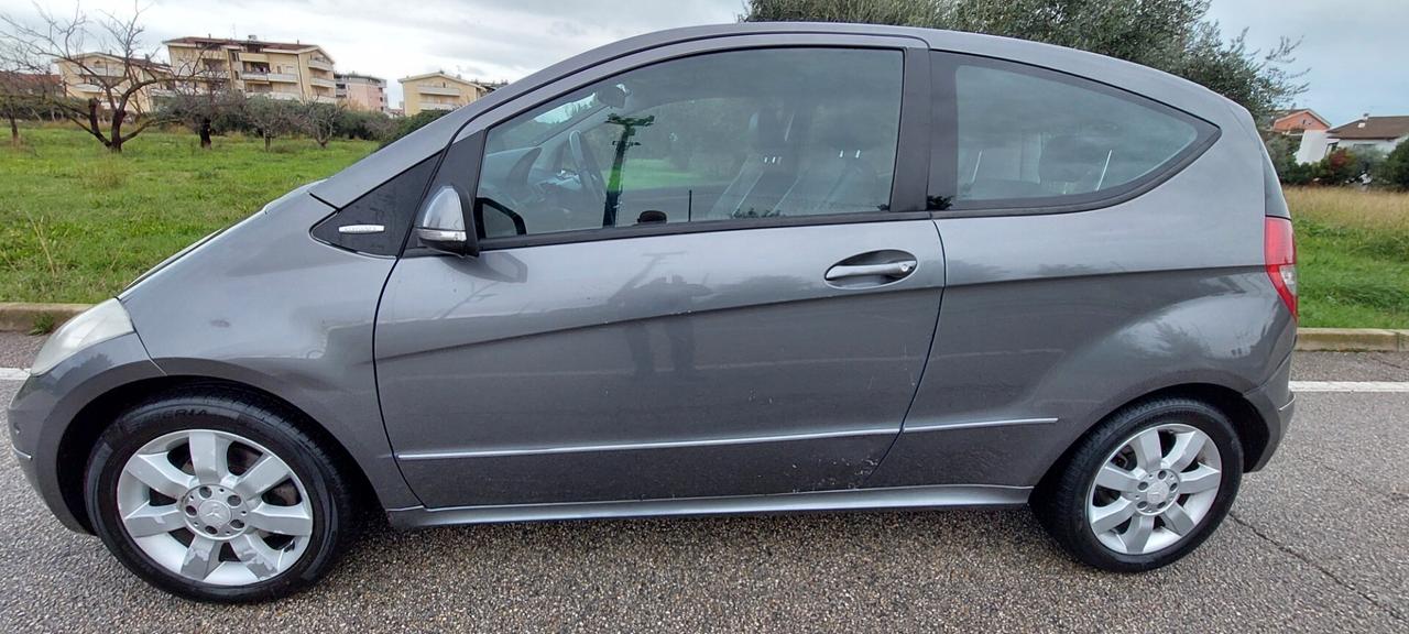 MERCEDES CLASSE A 170 COUPE ELEGANCE 115 CV AUTOMATICA GPL SCADENZA 2035 SENSORI FULL