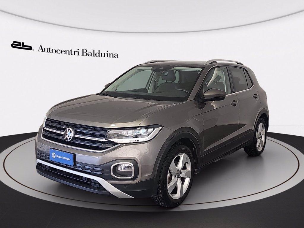 VOLKSWAGEN T-cross 1.0 tsi advanced 110cv dsg del 2021