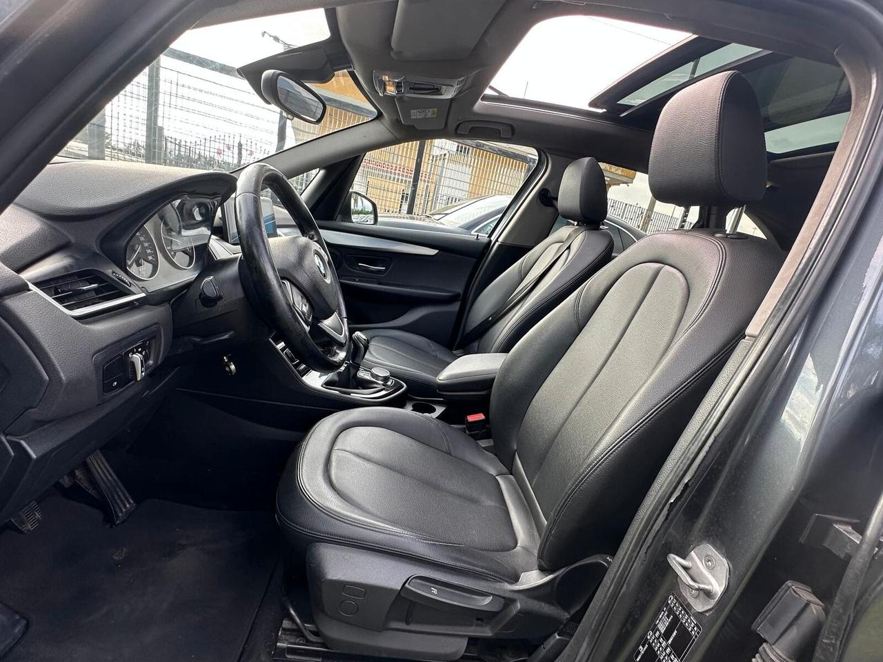 Bmw 216 216d Active Tourer Luxury 1.5 116CV 2017 INT PELLE-TETTO APRIB -PORTEL ELETTRICO -FARI FULL LED