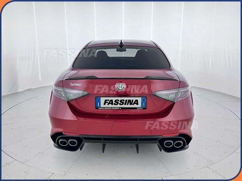 Alfa Romeo Giulia 2.9 T V6 AT8 Quadrifoglio *Scarico Akrapovic + Sedili Carbonio*