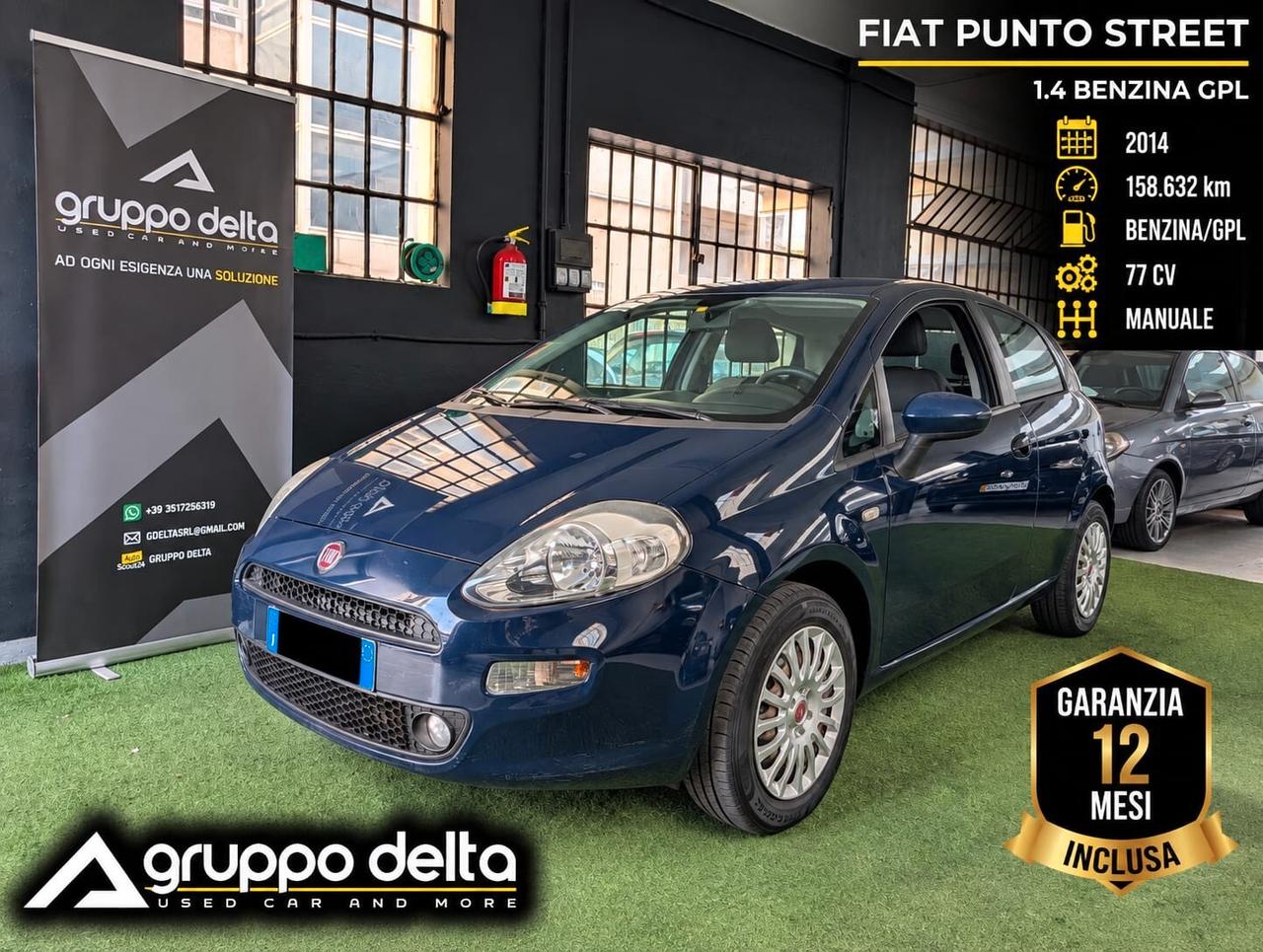 Fiat Punto 1.4 8V Street GPL GARANZIA 12 MESI