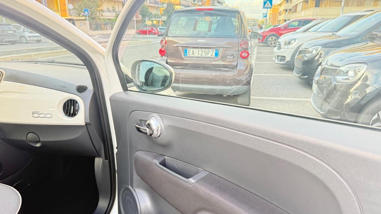 Fiat 500 1.2 EasyPower Lounge LED PANORAMA CERCHI 16 PDC BLUETOOTH