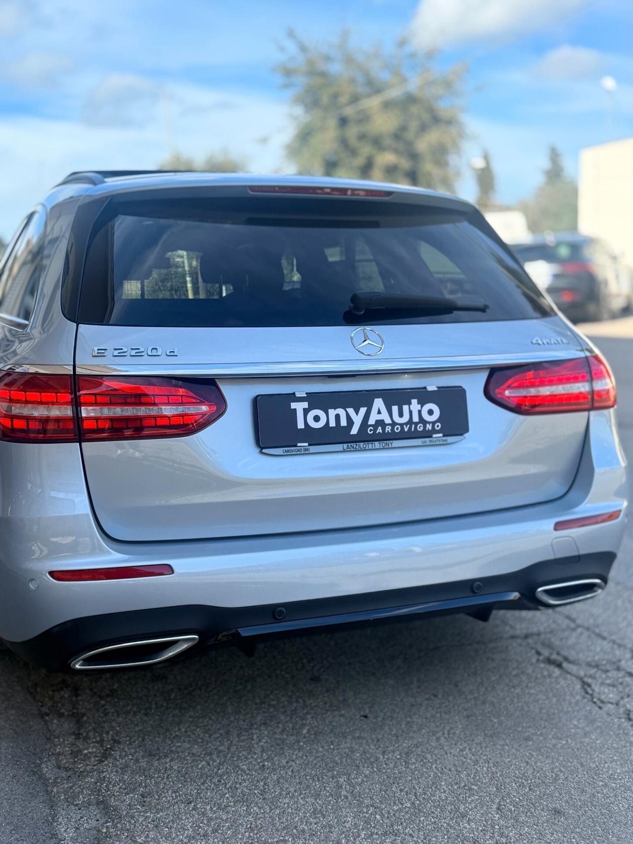 Mercedes-benz E 220 d Mild hybrid S.W. 4Matic Auto Premium Plus AMG CON TETTO APRIBILE,TELECAMERA,LUCI SOFFUSE
